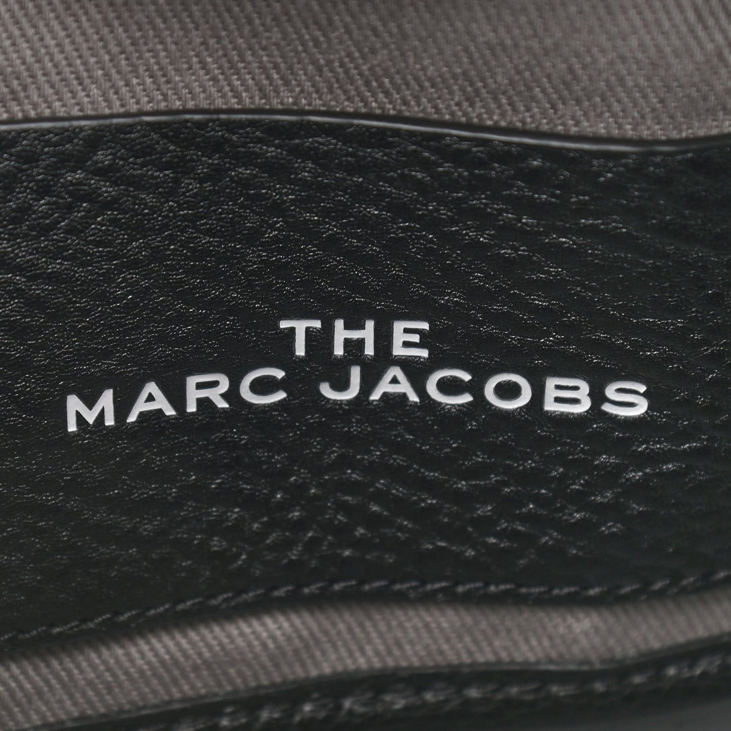 Grained Calfskin Small The Tote Bag Black