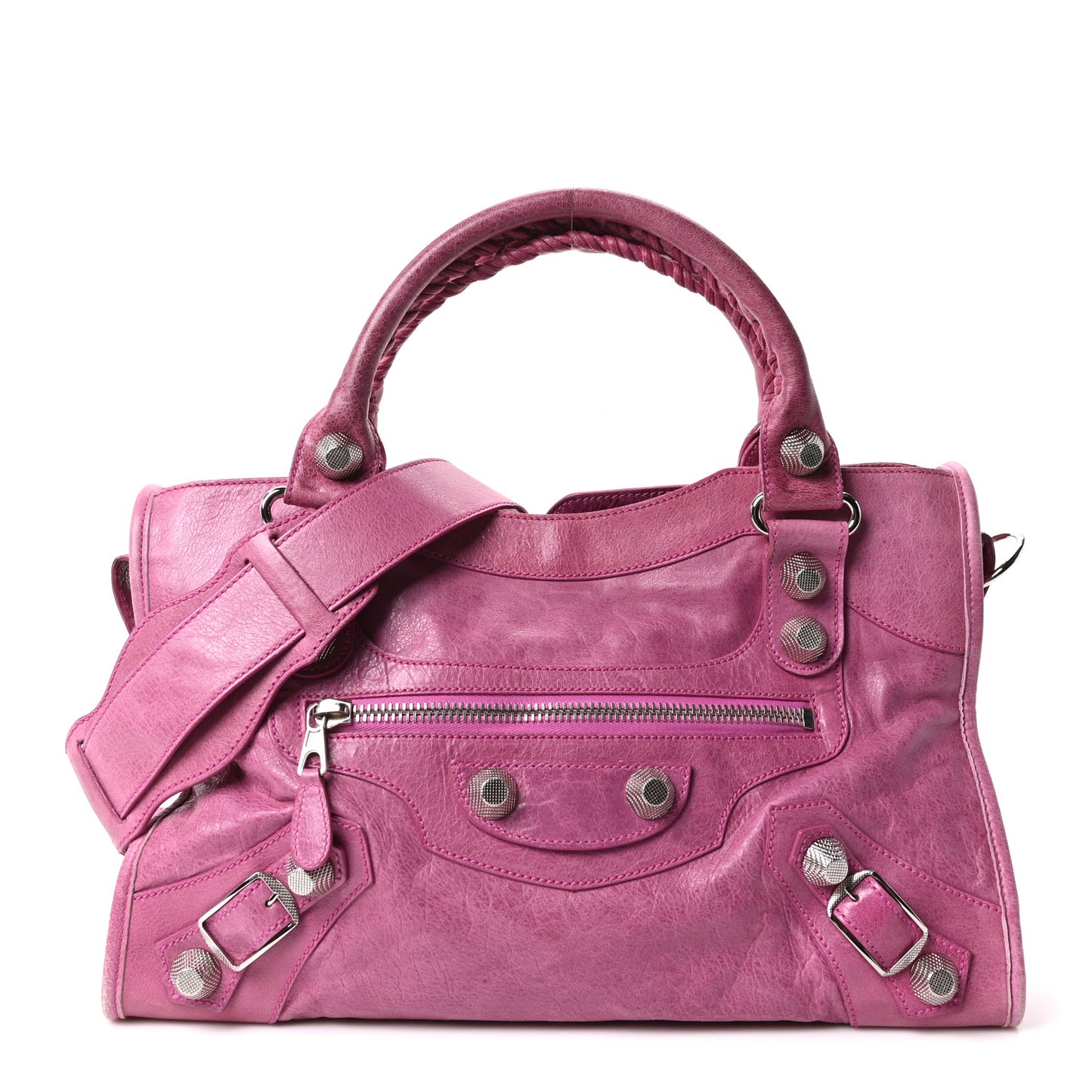 Agneau Giant 21 Silver Hardware City Bubblegum