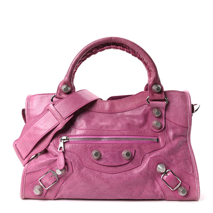 Balenciaga Agneau Giant 21 Silver Hardware City Bubblegum 1 of 11