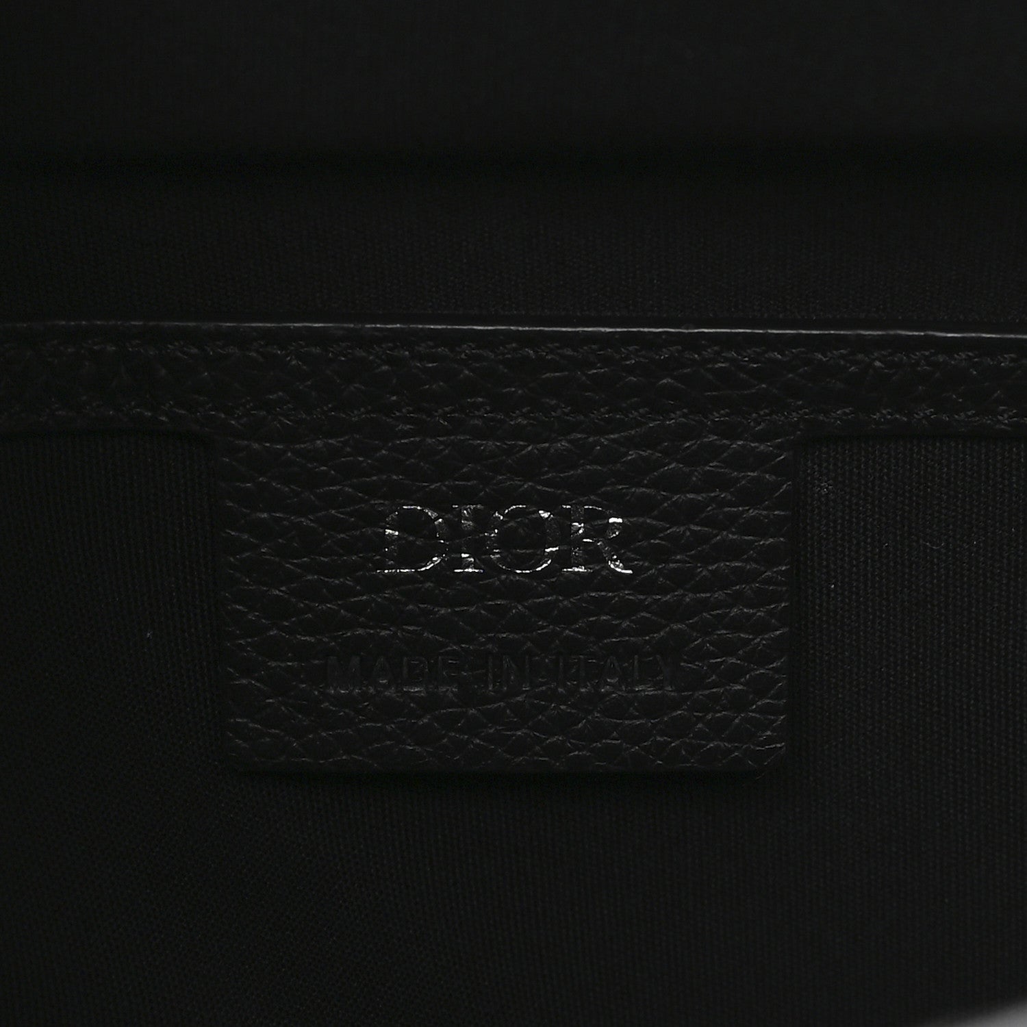 Christian Dior Grained Calfskin Maxi Gallop Backpack Black 6 of 12