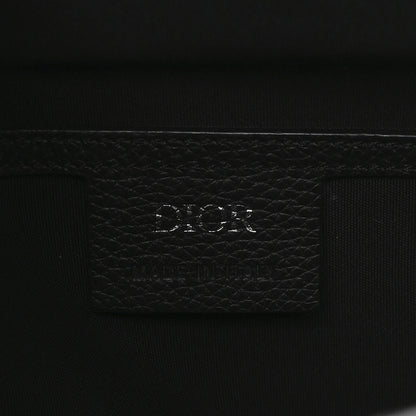 Christian Dior Grained Calfskin Maxi Gallop Backpack Black 6 of 12