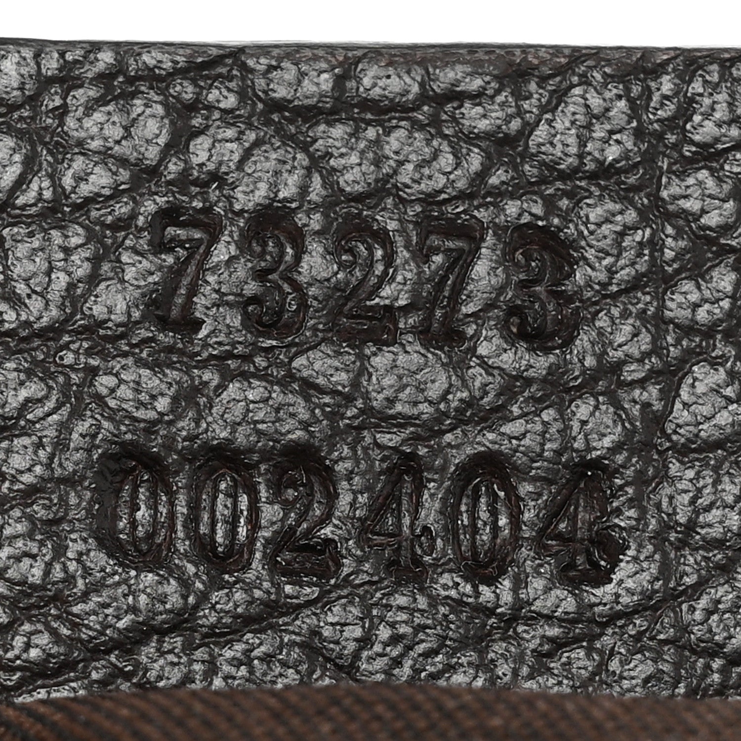 Gucci Crystal Monogram Cosmetic Pouch Dark Brown 7 of 9