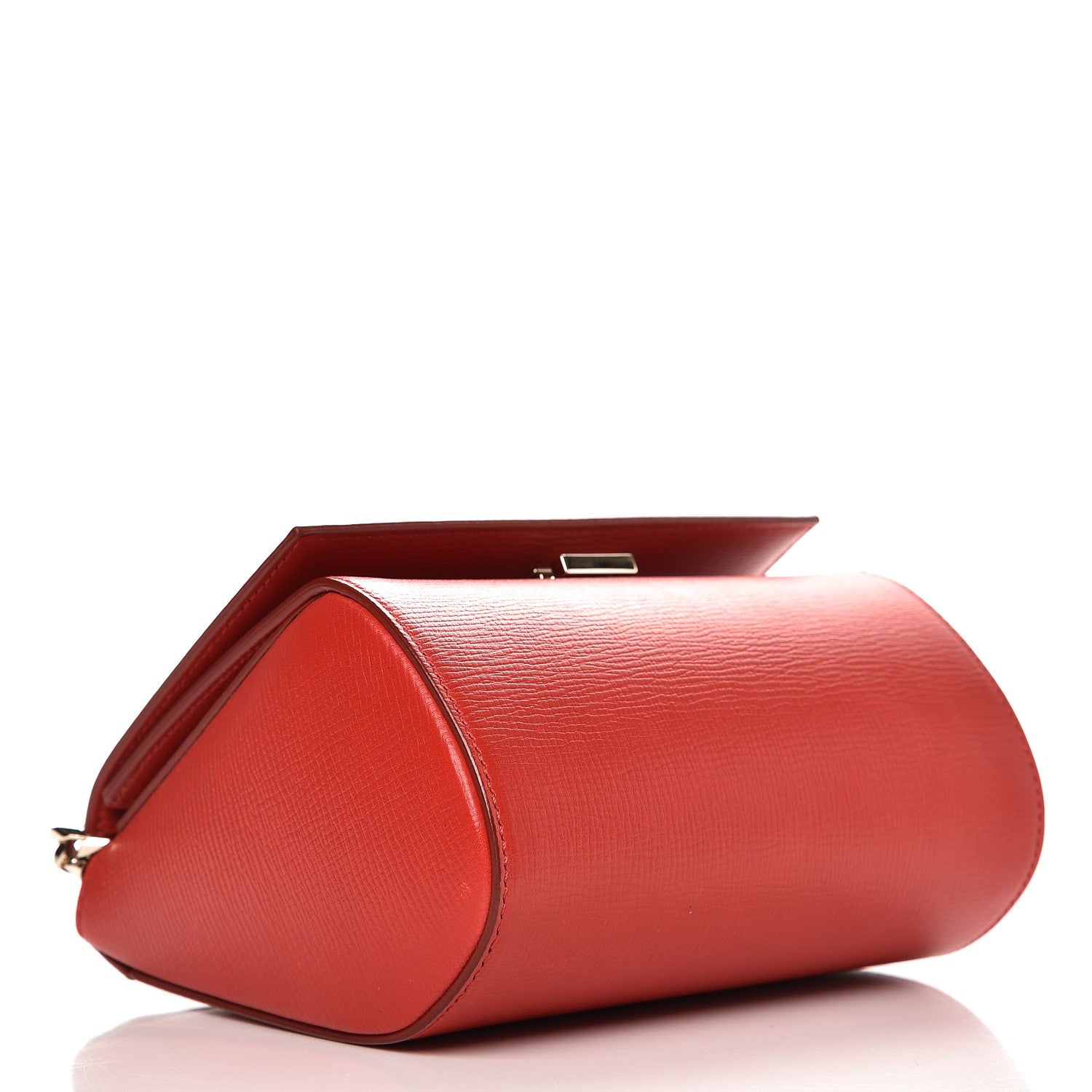 Givenchy Textured Calfskin Mini Pandora Box Chain Crossbody Bag Medium Red 4 of 9