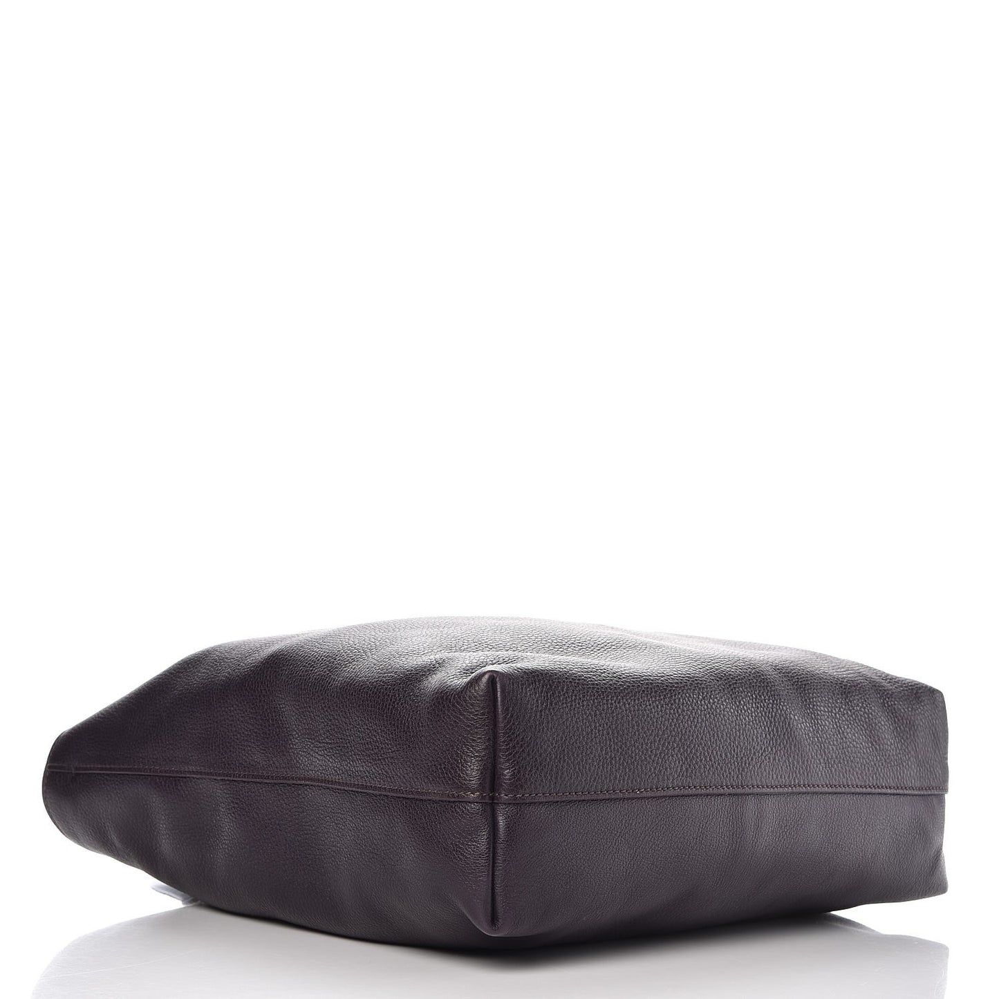 Vitello Daino Tote Purple