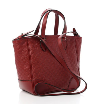 Gucci Microguccissima Small Bree Tote Red 3 of 11