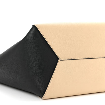 Louis Vuitton Calfskin Lockme Go Tote Black Vanilla 9 of 10