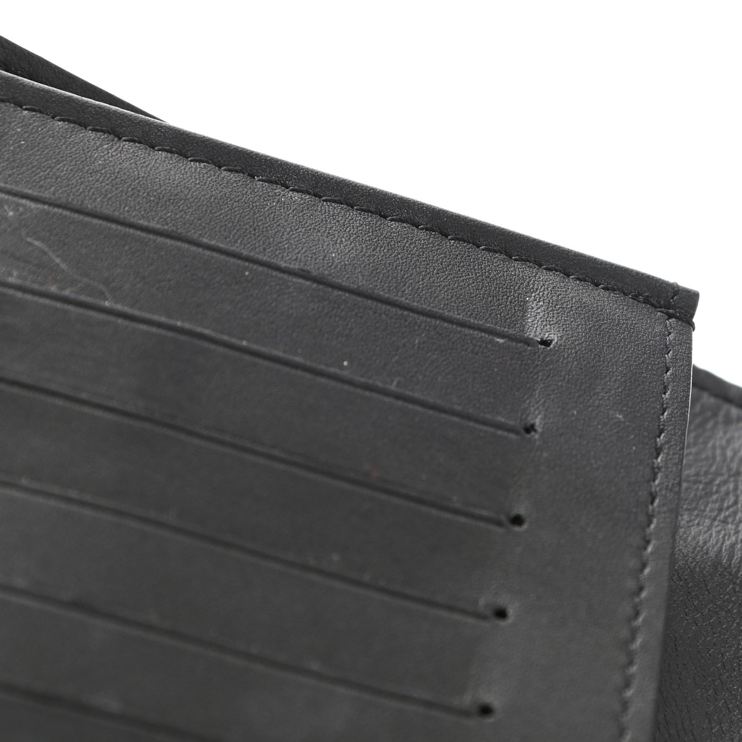 Calfskin Monogram Shadow Brazza Wallet Black