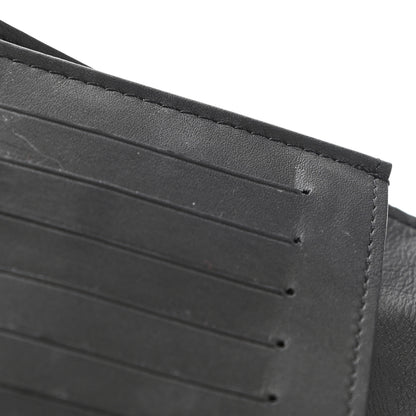 Louis Vuitton Calfskin Monogram Shadow Brazza Wallet Black 7 of 10