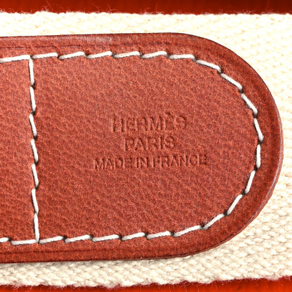 Hermes Kraft Paper Metal Canvas Smallbox Box Feu 6 of 9