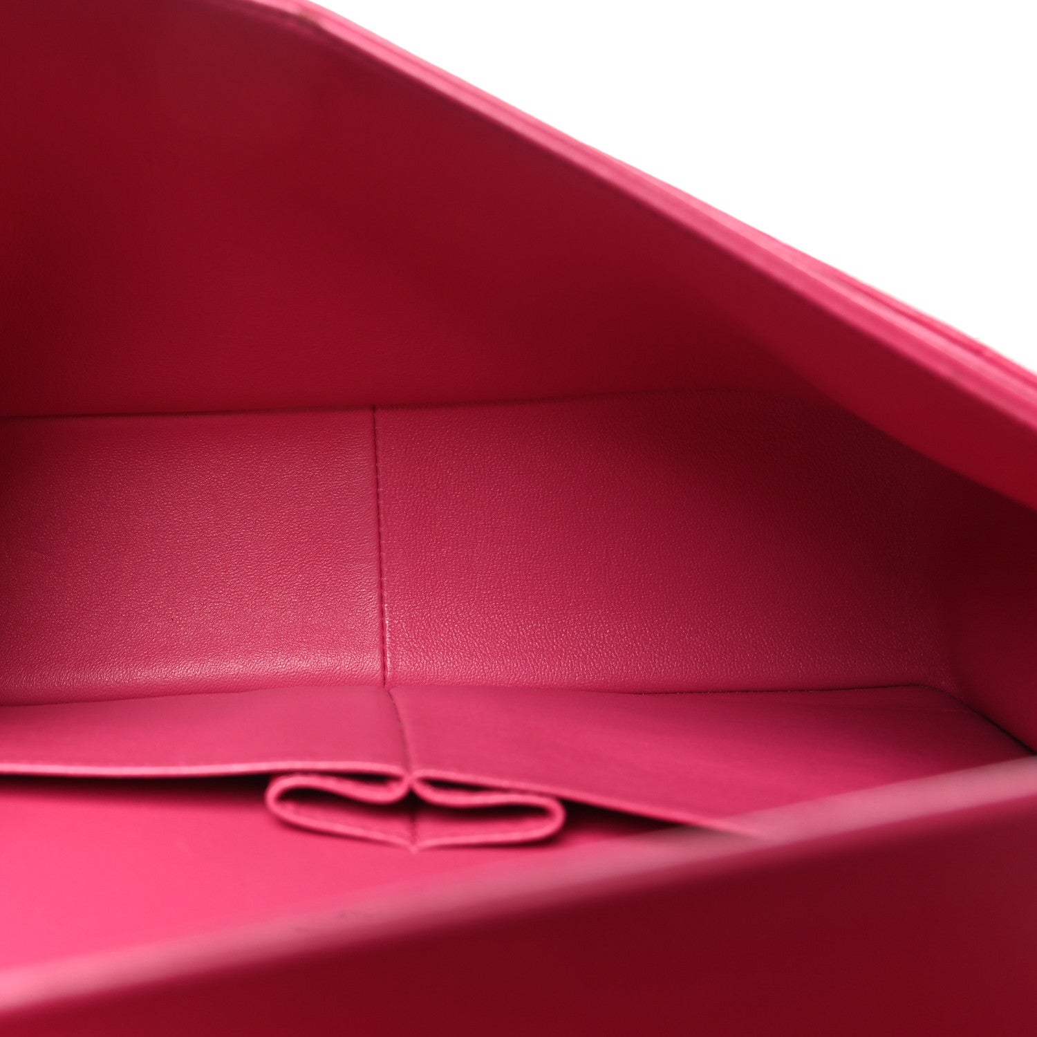 Chanel Lambskin Quilted Jumbo Double Flap Dark Pink 5 of 10