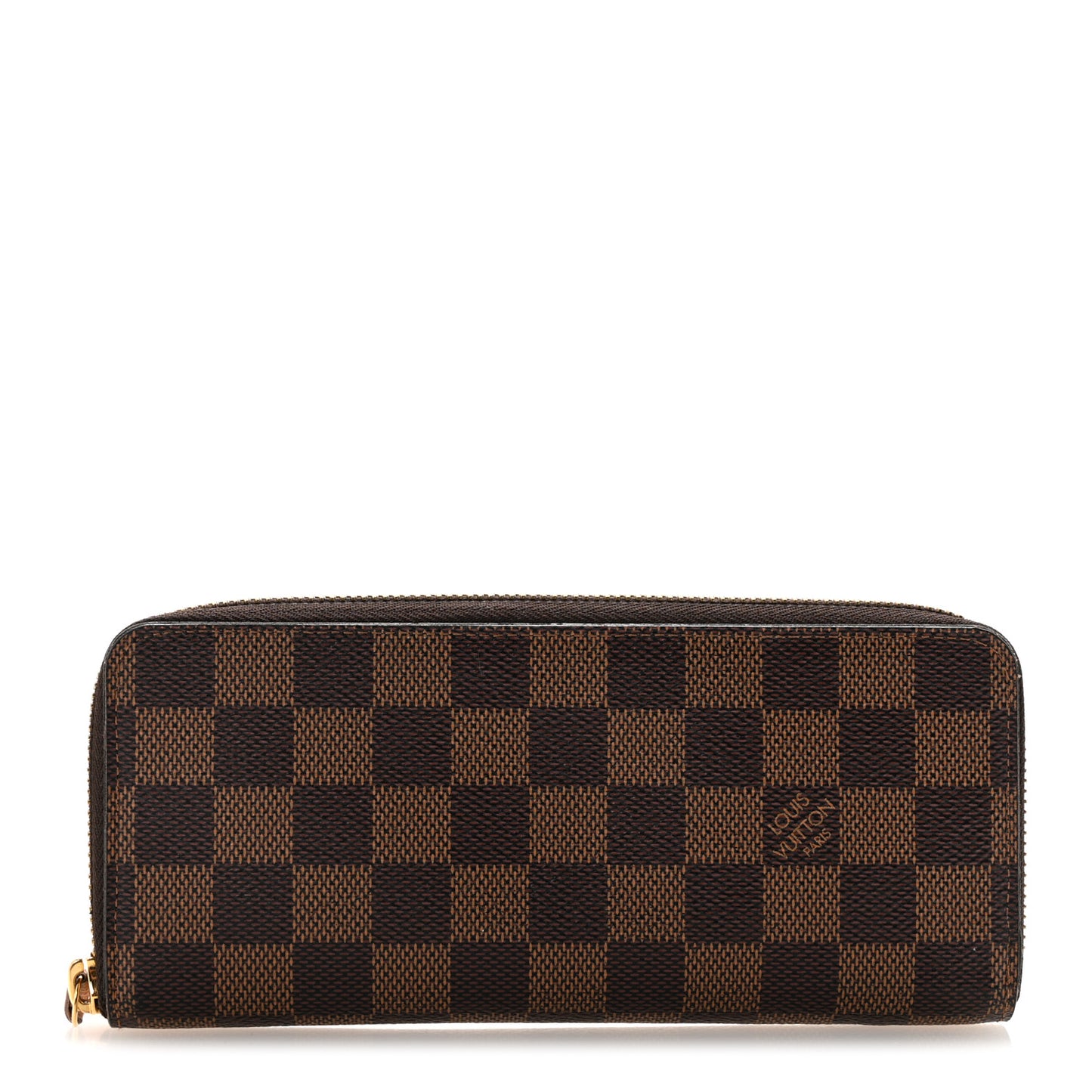 Damier Ebene Clemence Wallet Rose Ballerine