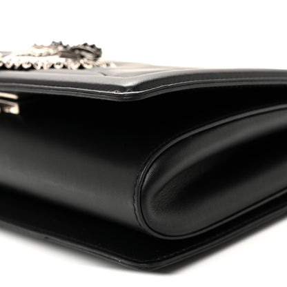 Dolce & Gabbana Calfskin Large Devotion Crossbody Bag Black 9 of 9