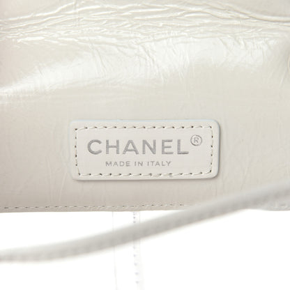 Chanel Crumpled Calfskin PVC Quilted Backpack White 8 of 10