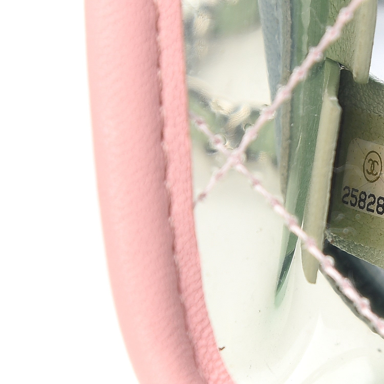 Chanel Lambskin PVC Quilted Mini Coco Splash Flap Blue Green 6 of 8