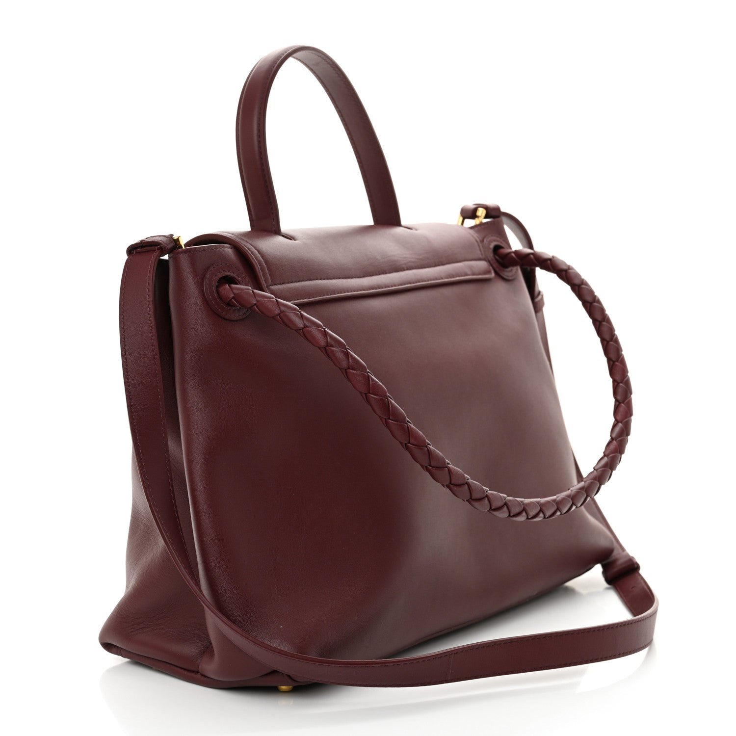 Bottega Veneta Silky Calfskin Medium Ciao Ciao Barolo 3 of 12