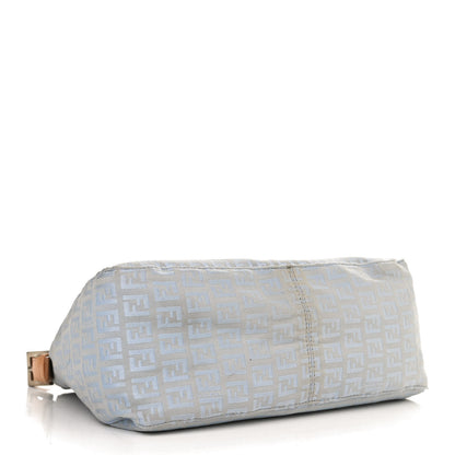 Fendi Zucchino Mama Baguette Blue 4 of 9