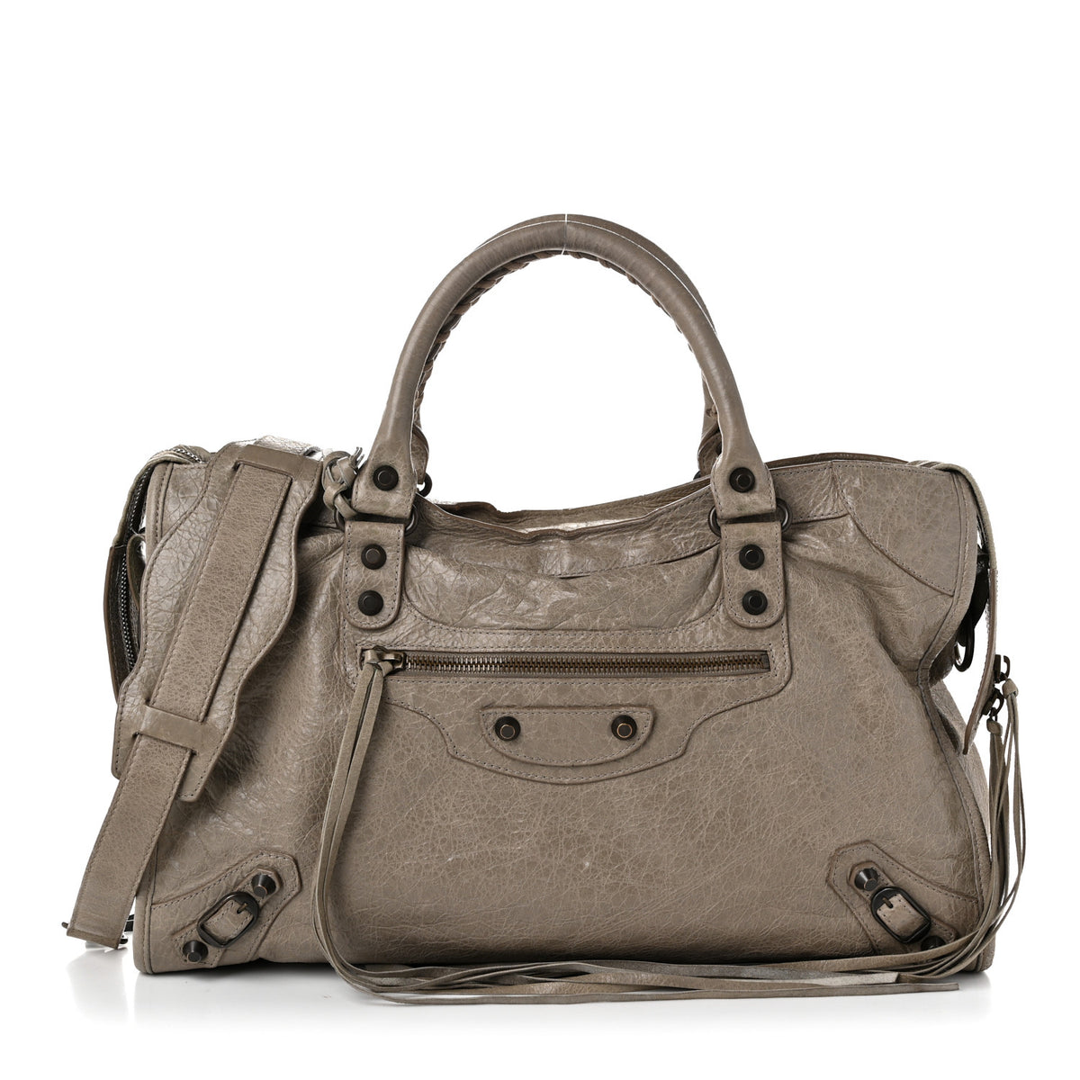 Balenciaga Agneau Classic Hardware City Papyrus 1 of 13