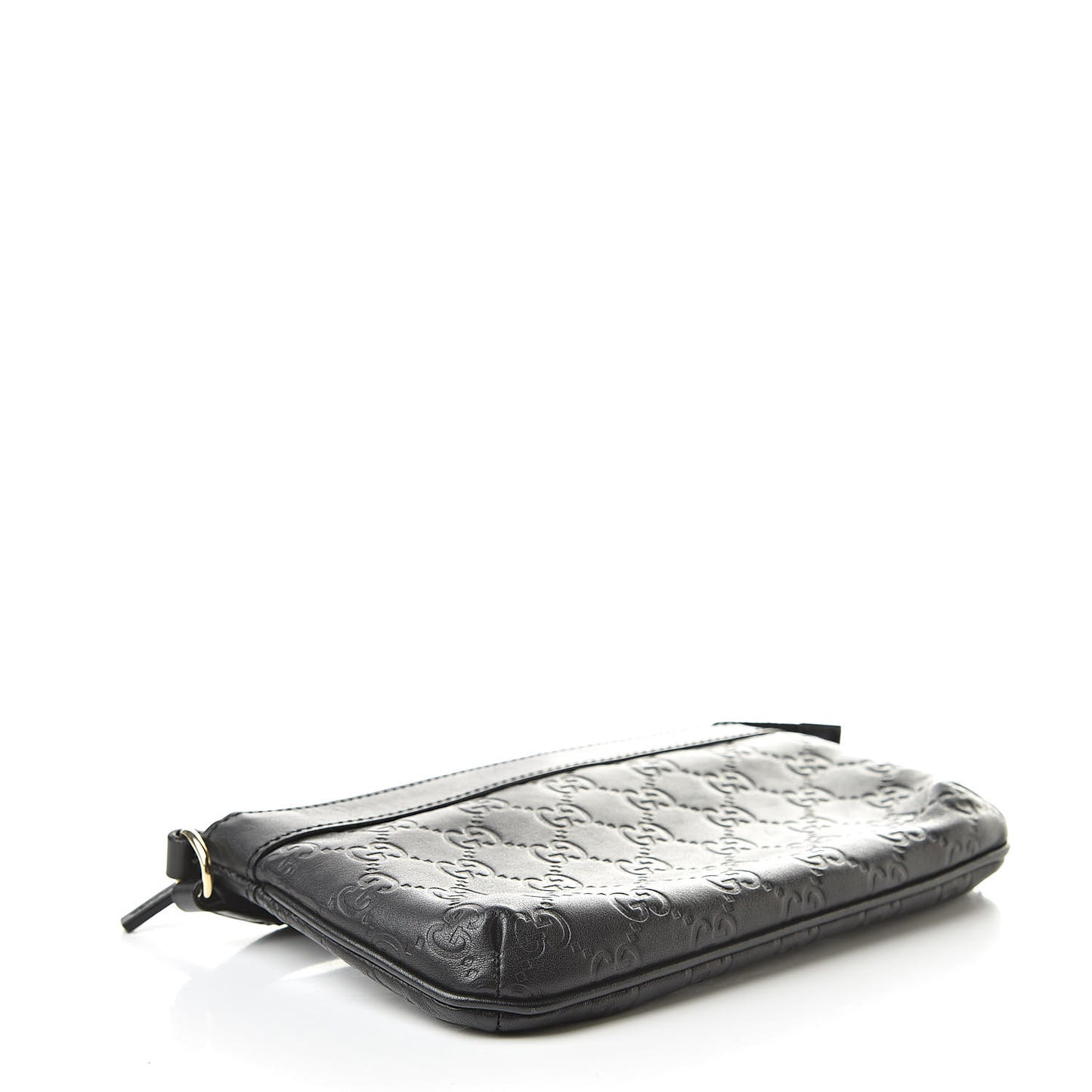 Guccissima Wristlet Black