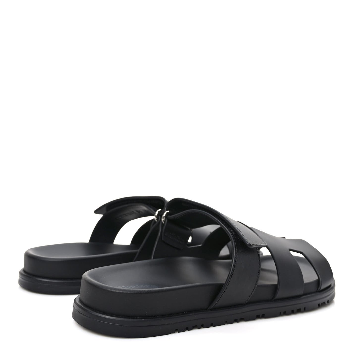Calfskin Womens Chypre Sandals 38 Black