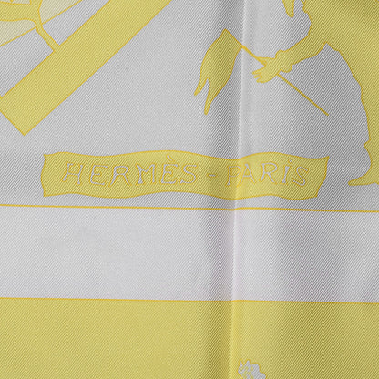 Hermes Silk Jeux D'ombres Scarf 90 3 of 5