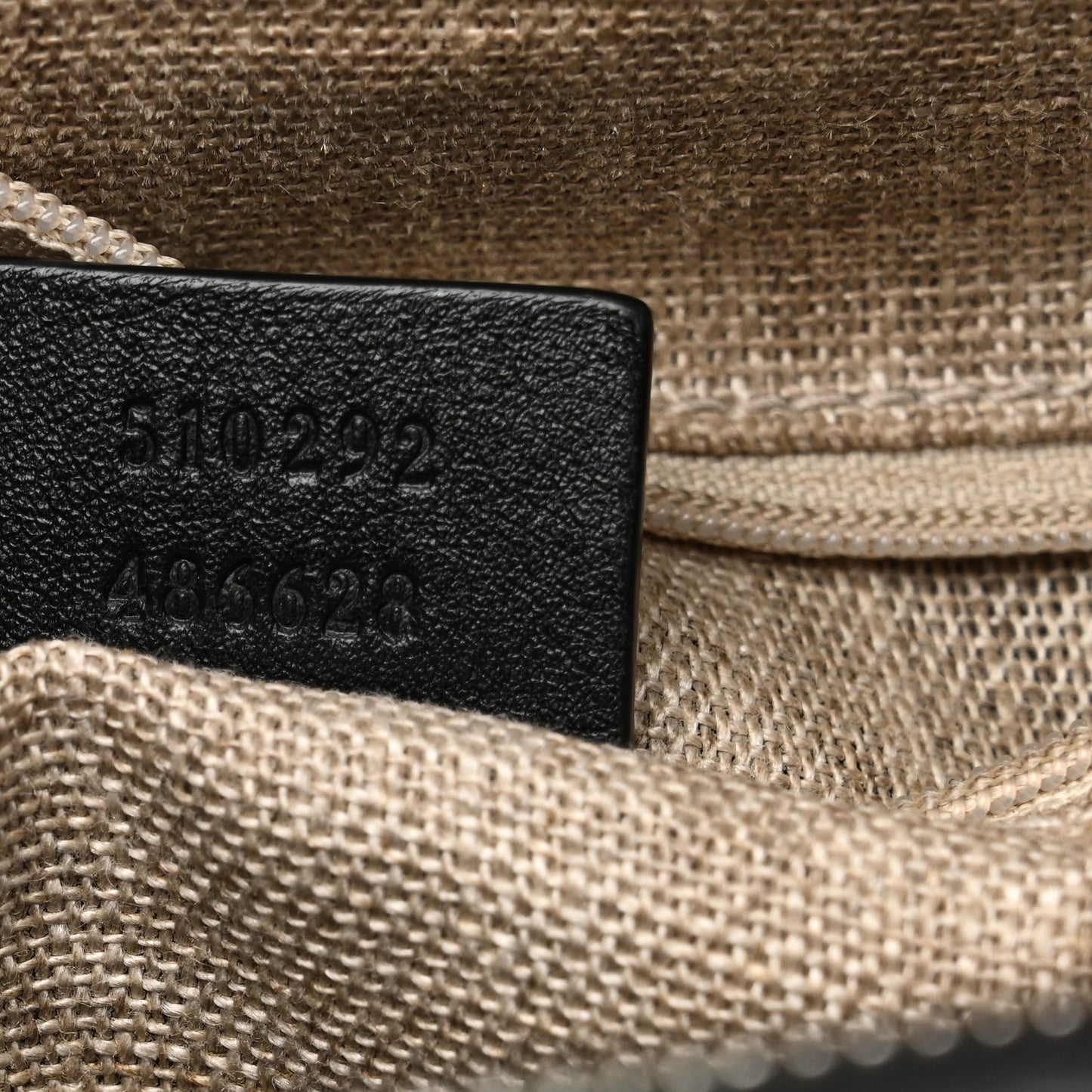Microguccissima Shoulder Bag Black