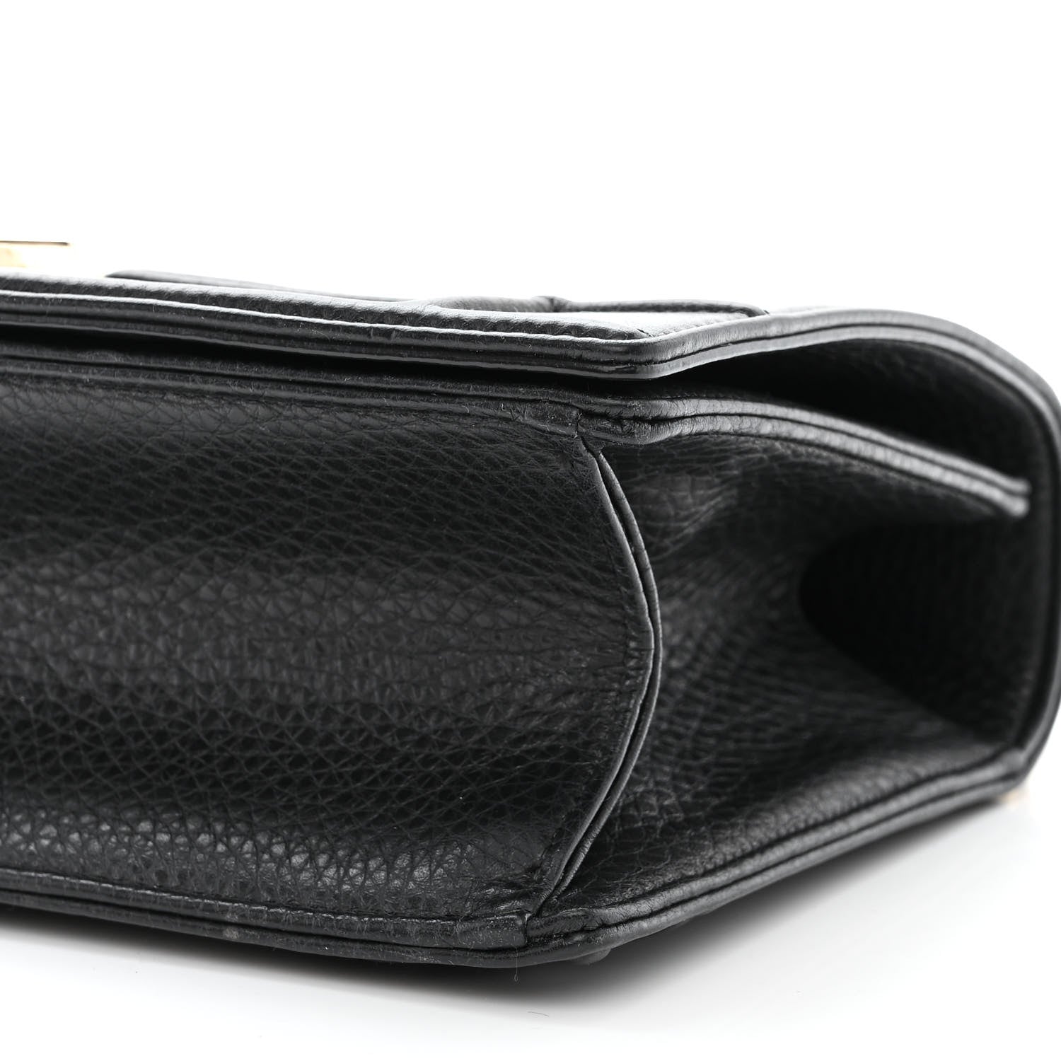 Christian Dior Grained Calfskin Medium Diorama Flap Bag Black 10 of 11