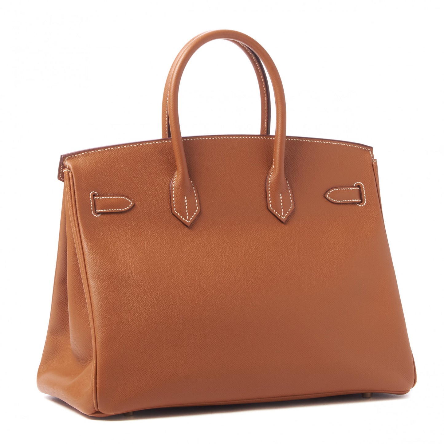 Epsom Birkin 35 Gold