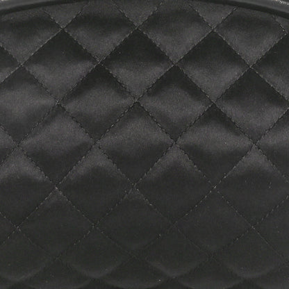 Chanel Satin Quilted Timeless Clutch Black 8 of 11
