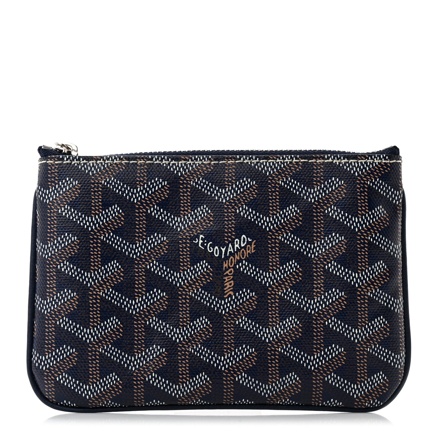 Goyardine Mini Senat Pochette Navy