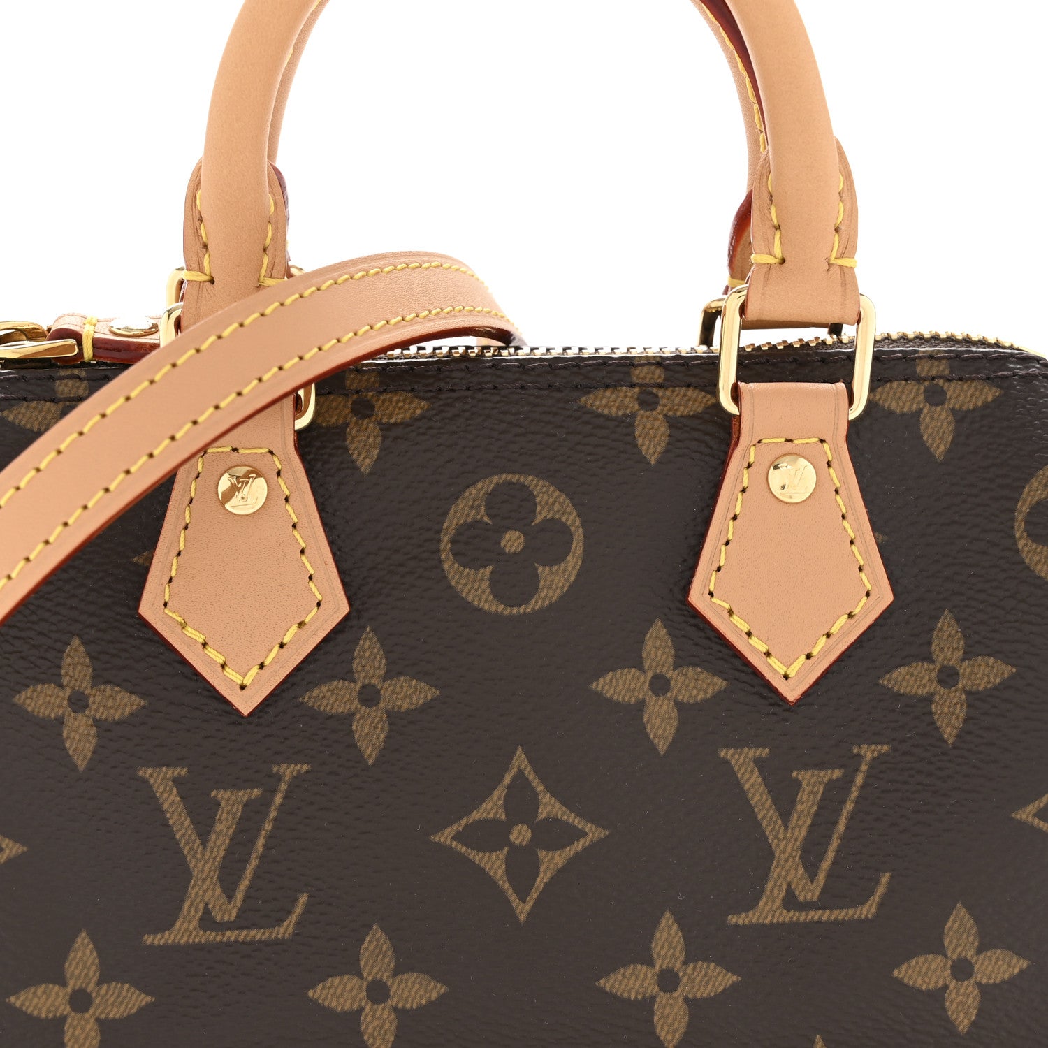 Louis Vuitton Monogram Nano Speedy Bandouliere 8 of 11
