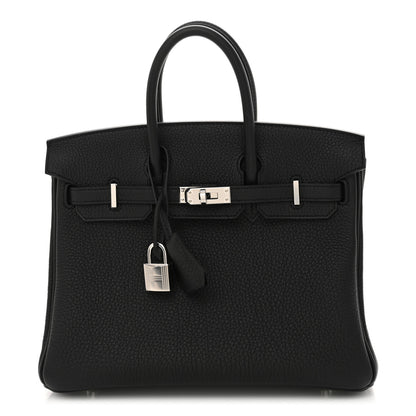Hermes Togo Birkin 25 Black 1 of 12