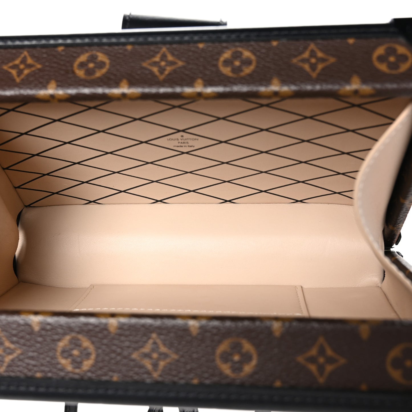 Monogram Petite Malle Black