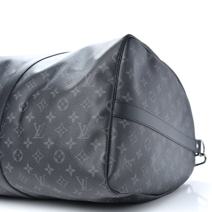 Louis Vuitton Monogram Eclipse Keepall Bandouliere 55 6 of 7