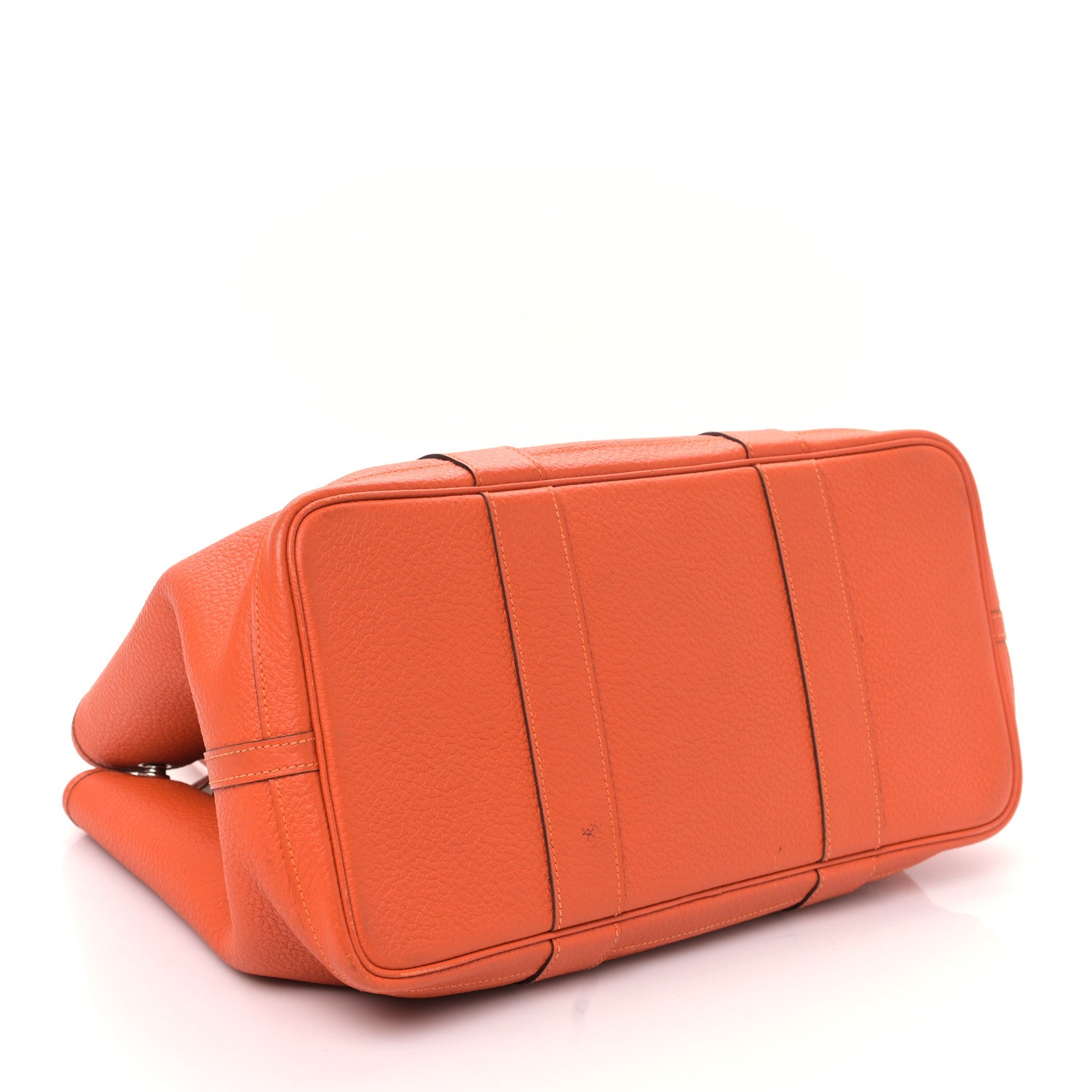 Hermes Vache Country Garden Party 36 MM Orange 4 of 9