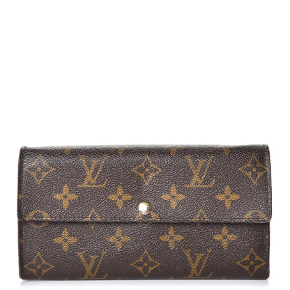 Louis Vuitton Monogram Sarah Wallet 1 of 18