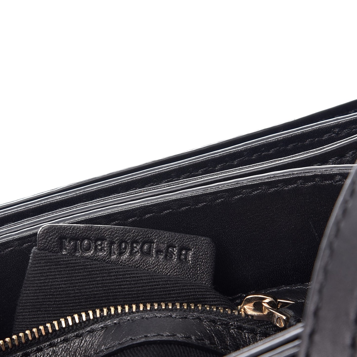 Vitello Rockstud Shoulder Flap Bag Black