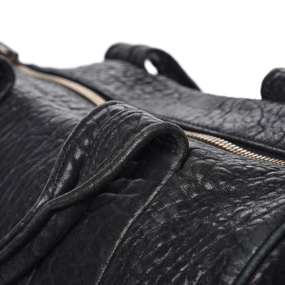 Alexander Wang Pebbled Lambskin Rocco Black Antique Brass Hardware 9 of 12