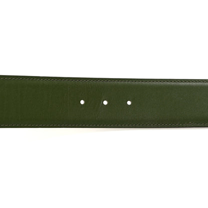 Hermes Epsom Box 42mm Belt Strap 95 38 Alezan Vert Canopee 4 of 5