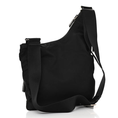 Prada Nylon Vela Sling Messenger Bag Black 2 of 11