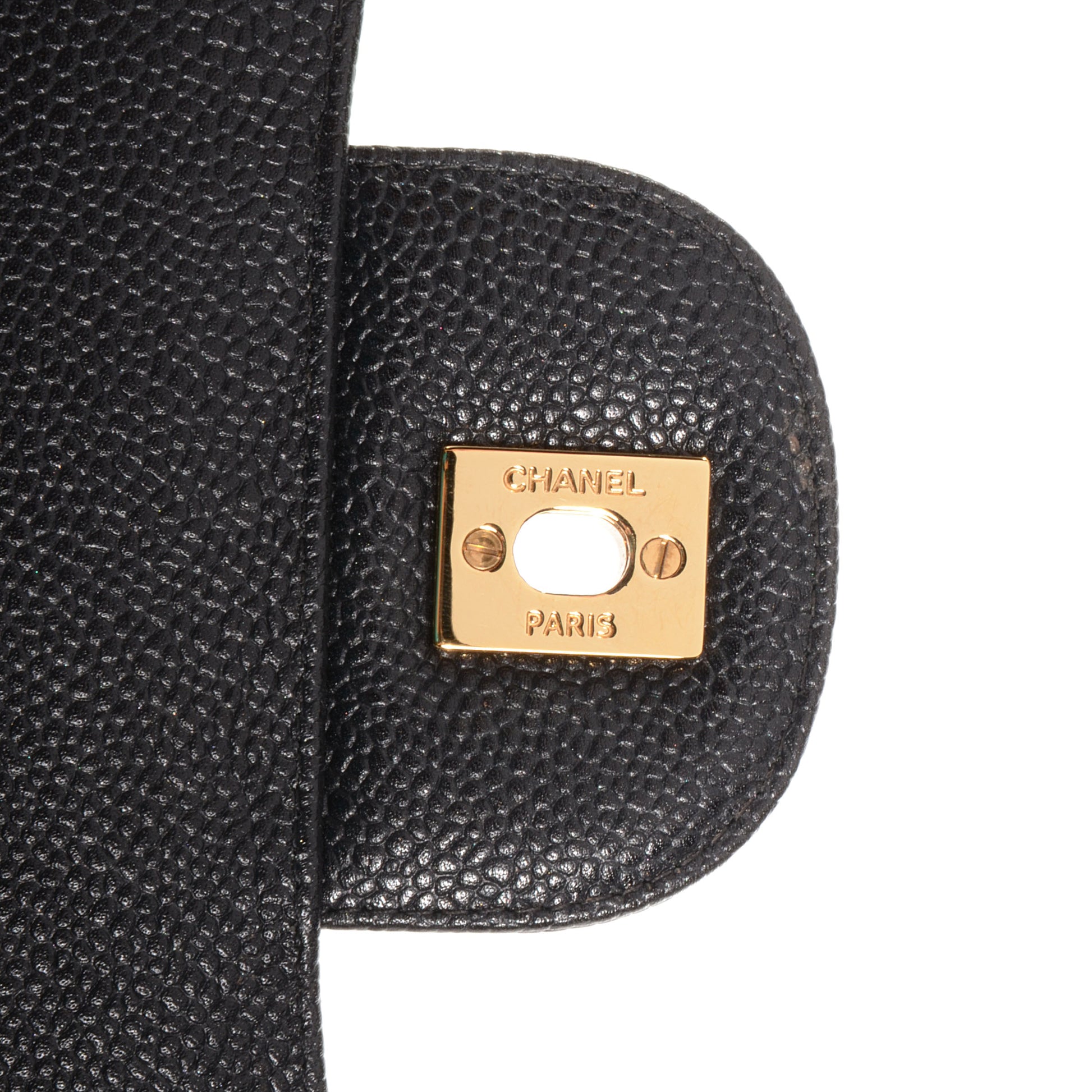Chanel Caviar Quilted Maxi Double Flap Black 9 of 9