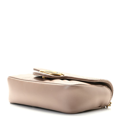 Gucci Calfskin Matelasse Super Mini GG Marmont Shoulder Bag Porcelain Rose 5 of 8