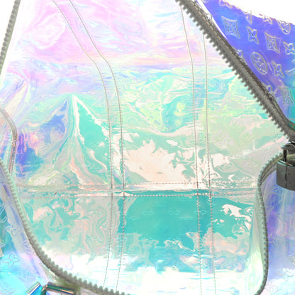 Louis Vuitton PVC Monogram Keepall Bandouliere 50 Iridescent Prism 4 of 9