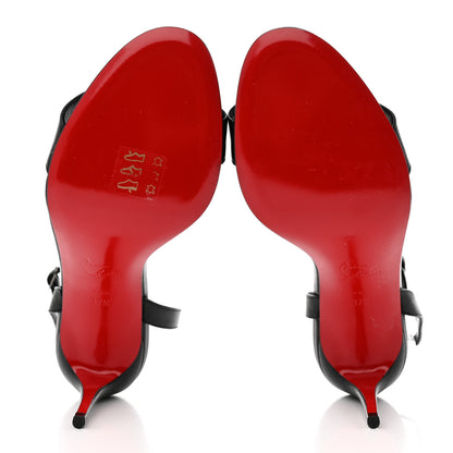 Christian Louboutin Nappa Loubigirl 100 Sandals 37.5 Black 5 of 7