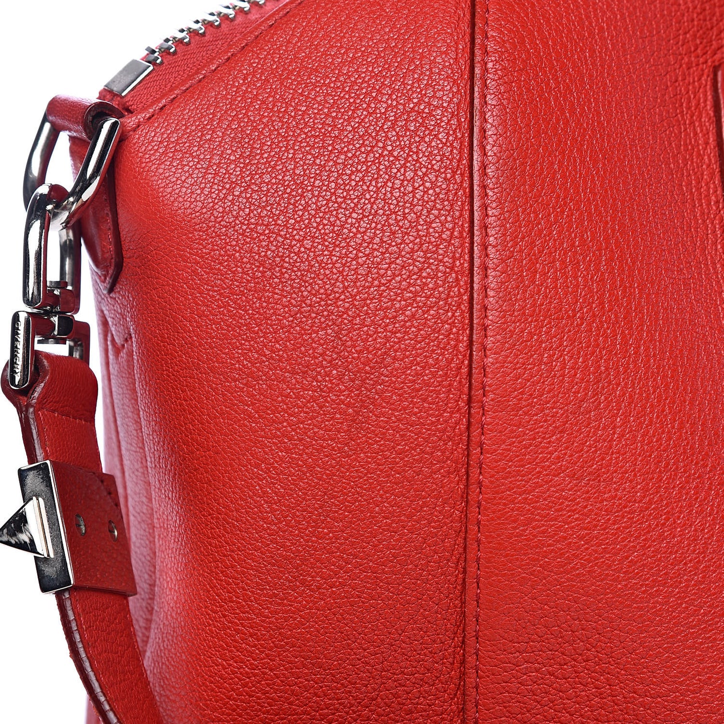 Sugar Goatskin Medium Antigona Red