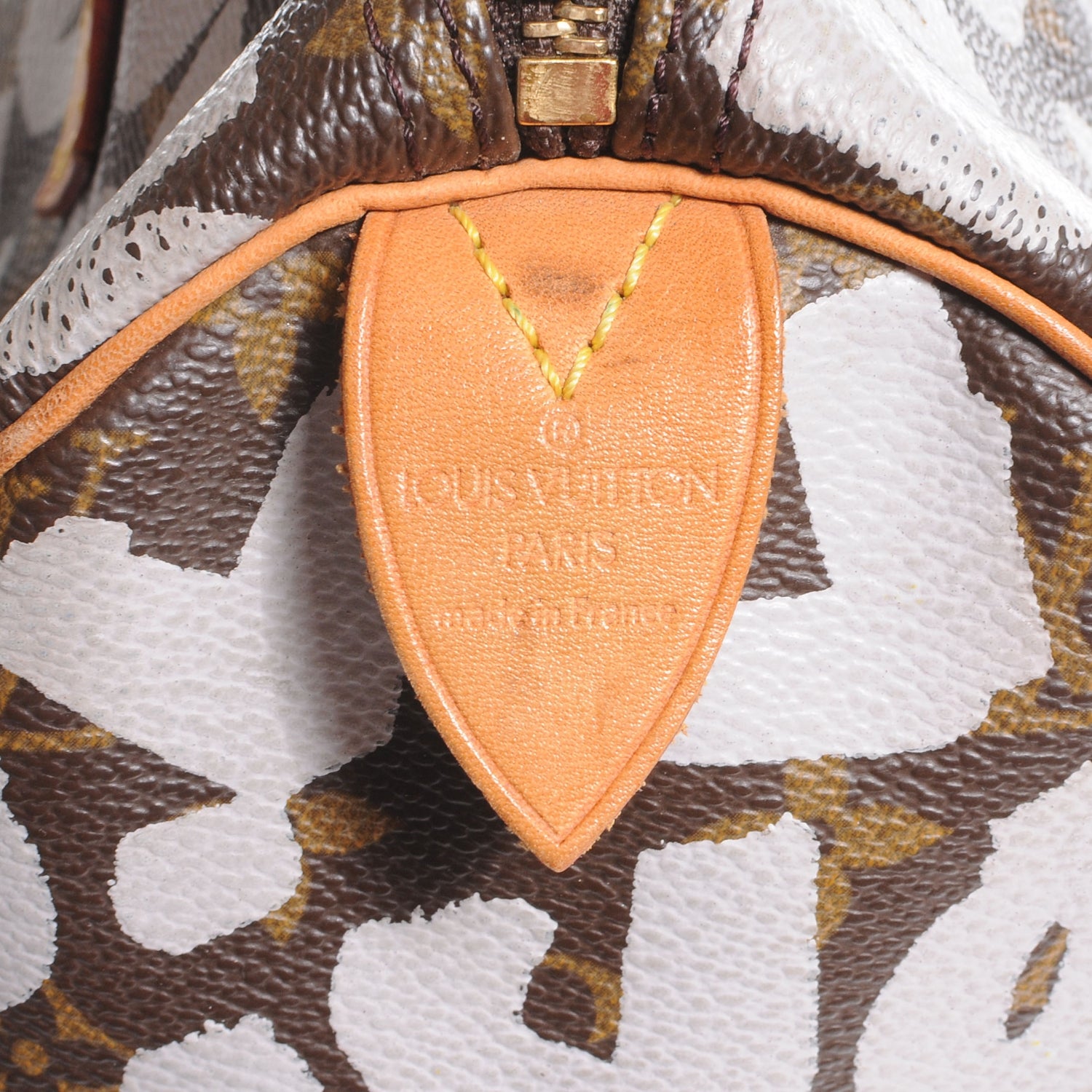 Louis Vuitton Monogram Graffiti Speedy 30 Silver 6 of 7