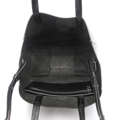 Celine Grained Calfskin Small Vertical Cabas Black 5 of 9