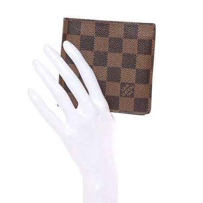 Louis Vuitton Damier Ebene Marco Wallet 2 of 13