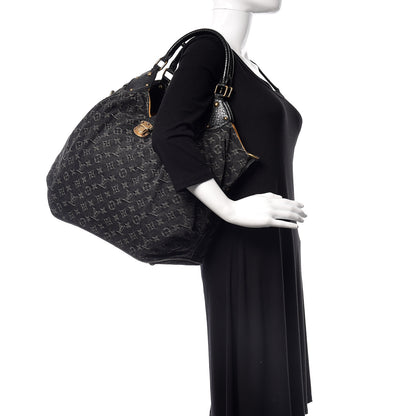 Louis Vuitton Denim Mahina XL Black 2 of 8