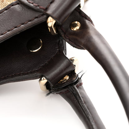 Gucci Monogram Large Sukey Tote Dark Brown 23 of 23