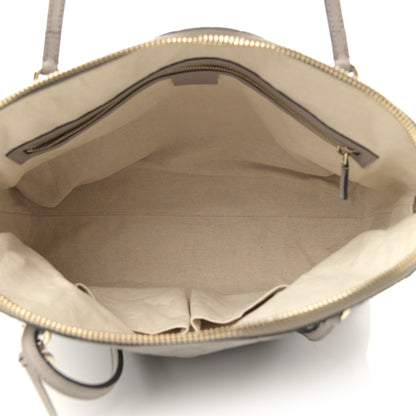 Gucci Guccissima Medium Bree Shoulder Bag Storm Grey 5 of 10